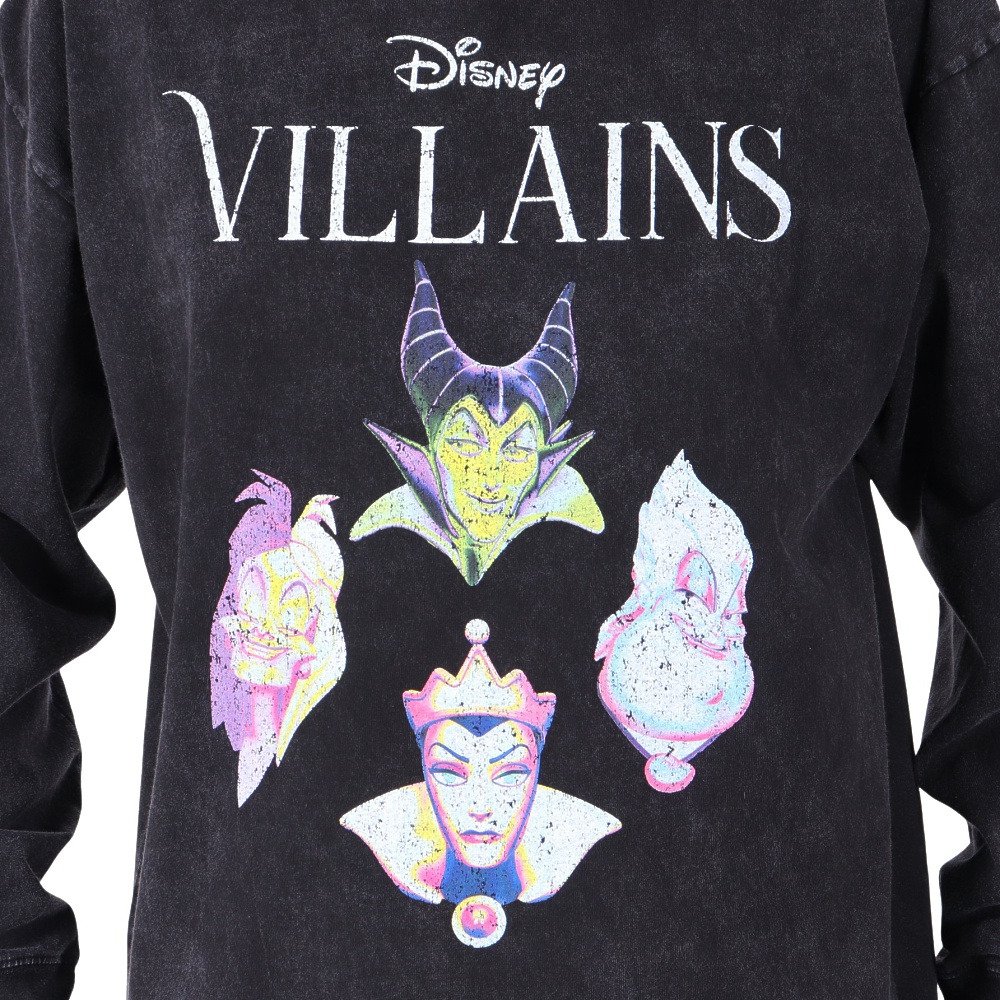 DISNEY（DISNEY）（メンズ）ヴィランズ フェイスツアー 長袖Tシャツ