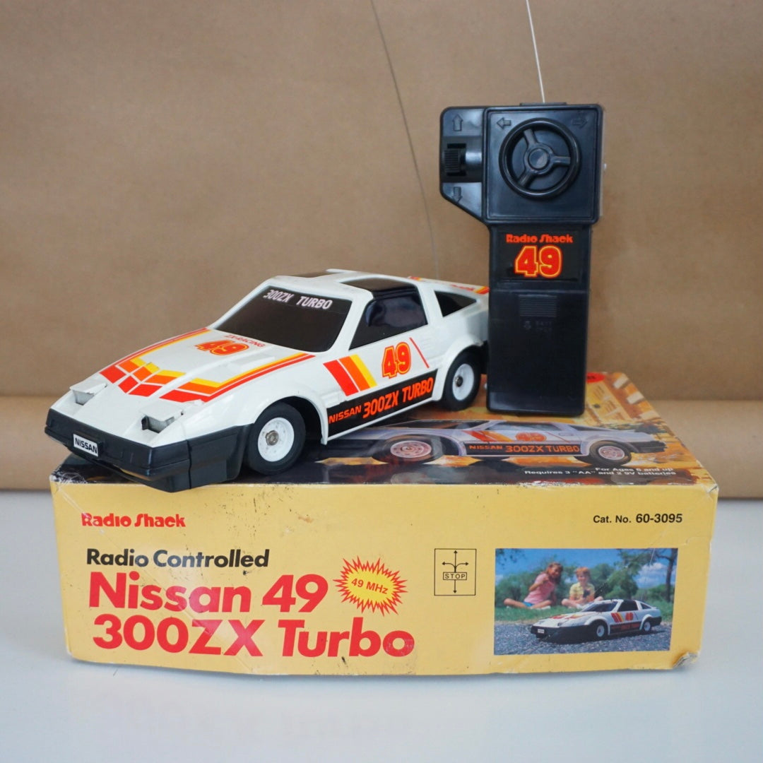 1980s Nissan 49 300ZX Turbo RC Car for Radio Shack. Radio