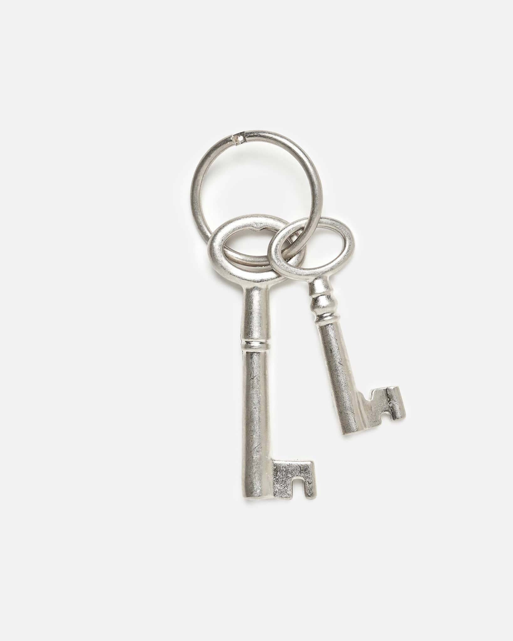 8.5+11 cm Key Ring in Antique Silver – SVRN