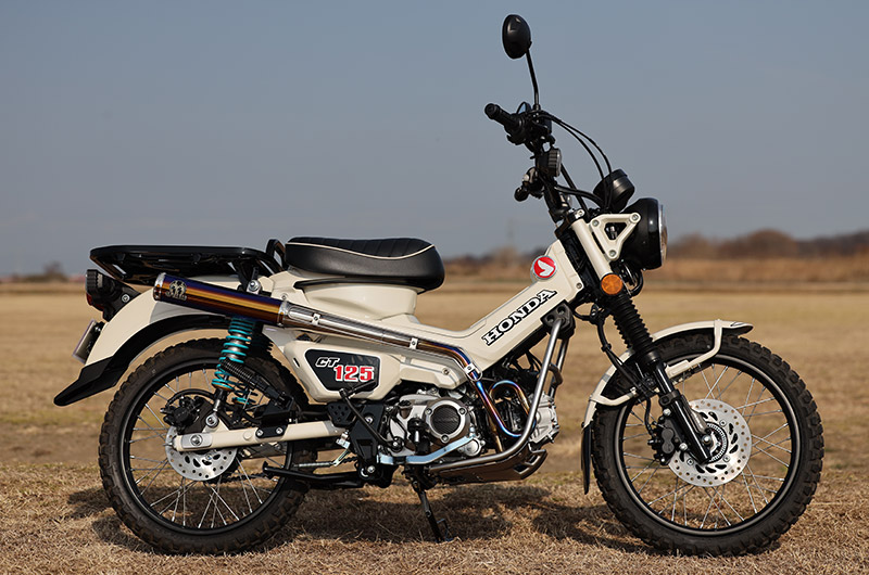 HONDA / 2023〜CT125 ハンターカブ (8BJ-JA65)PURESPORT フルチタン