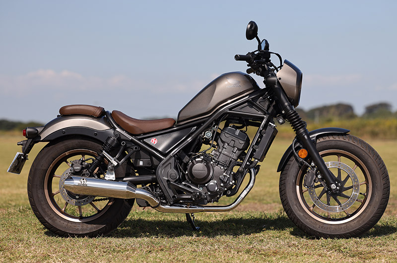 HONDA / 23~レブル250/S Edition（8BK-MC49）POWERBOXサイレンサー