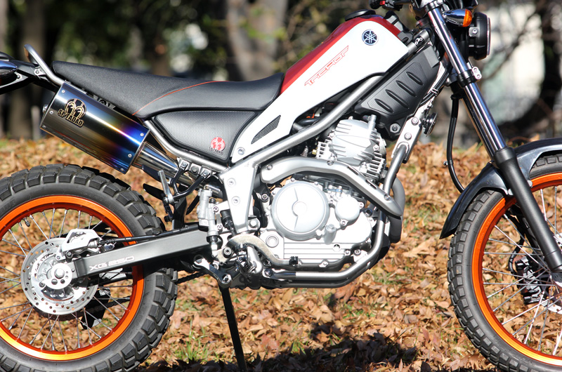 YAMAHA / 2018~TRICKER POWERBOX チタンブルー | SP忠男オリジナルマフラー