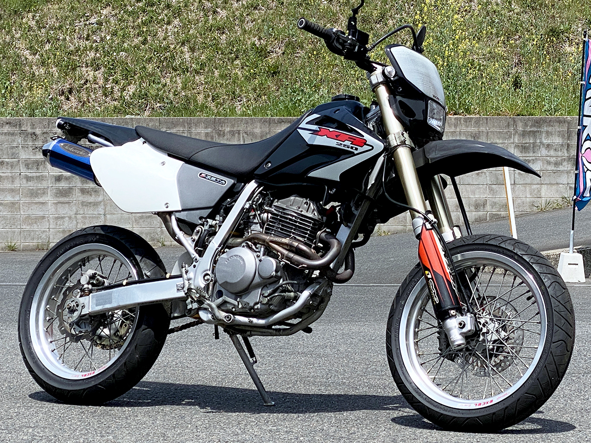 HONDA XR250 MOTARD MD30 – 京都のバイクショップSPEC-M（スペックエム