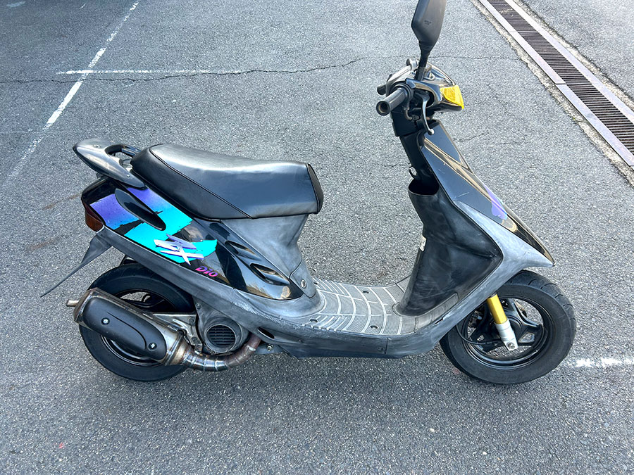 京都 中古バイク バイク販売・整備 HONDA Super Dio ZX AF28 – 京都の