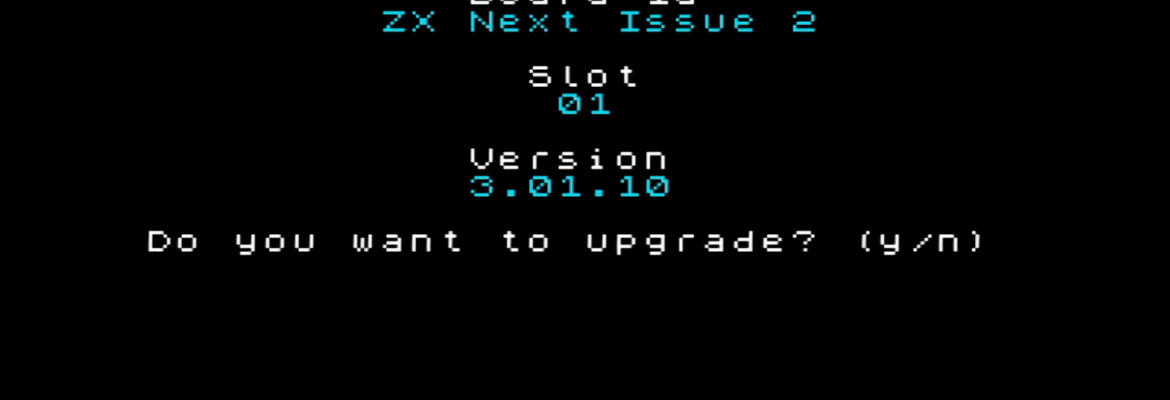 System/Next 24.11 – ZX SPECTRUM NEXT