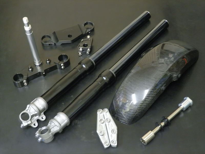 スペックエンジニアリング｜オーリンズφ43正立フロントフォークキット