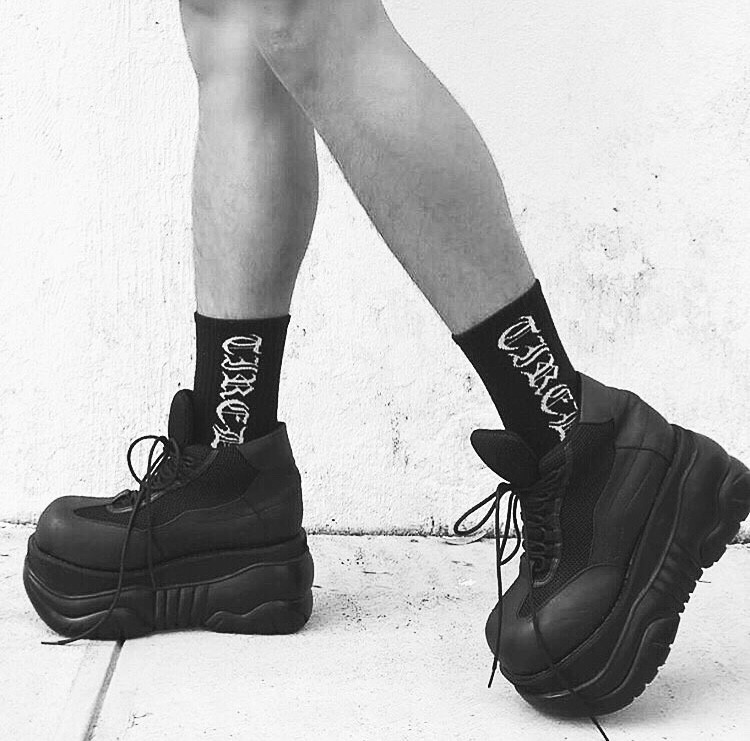 ⭐即納⭐MENS/BOXER-01/厚底スニーカー【DEMONIA】 | Spider Rock Web