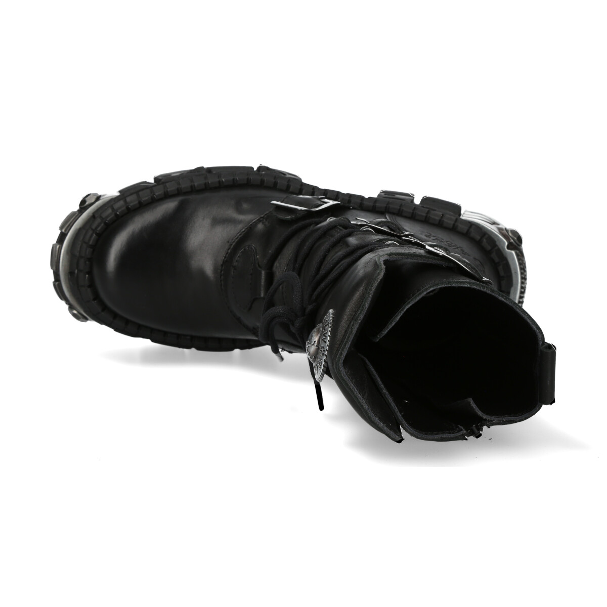 取り寄せ]M-WALL1473-S3 / プレート / 厚底ブーツ / 本革【NEW ROCK