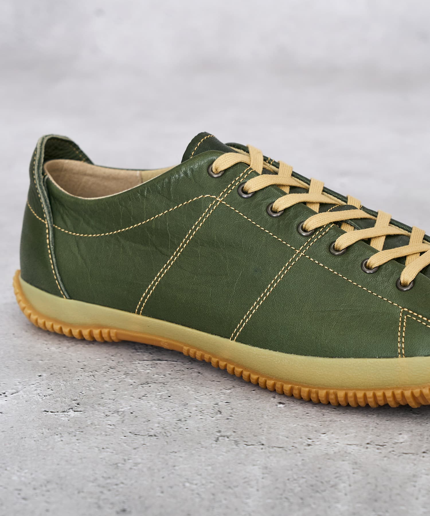 SP-272 Khaki | 国産ハンドメイド スニーカー スピングル