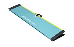 スリムで軽い車いす用可搬形スロープ「ダンスロープライトスリム」の