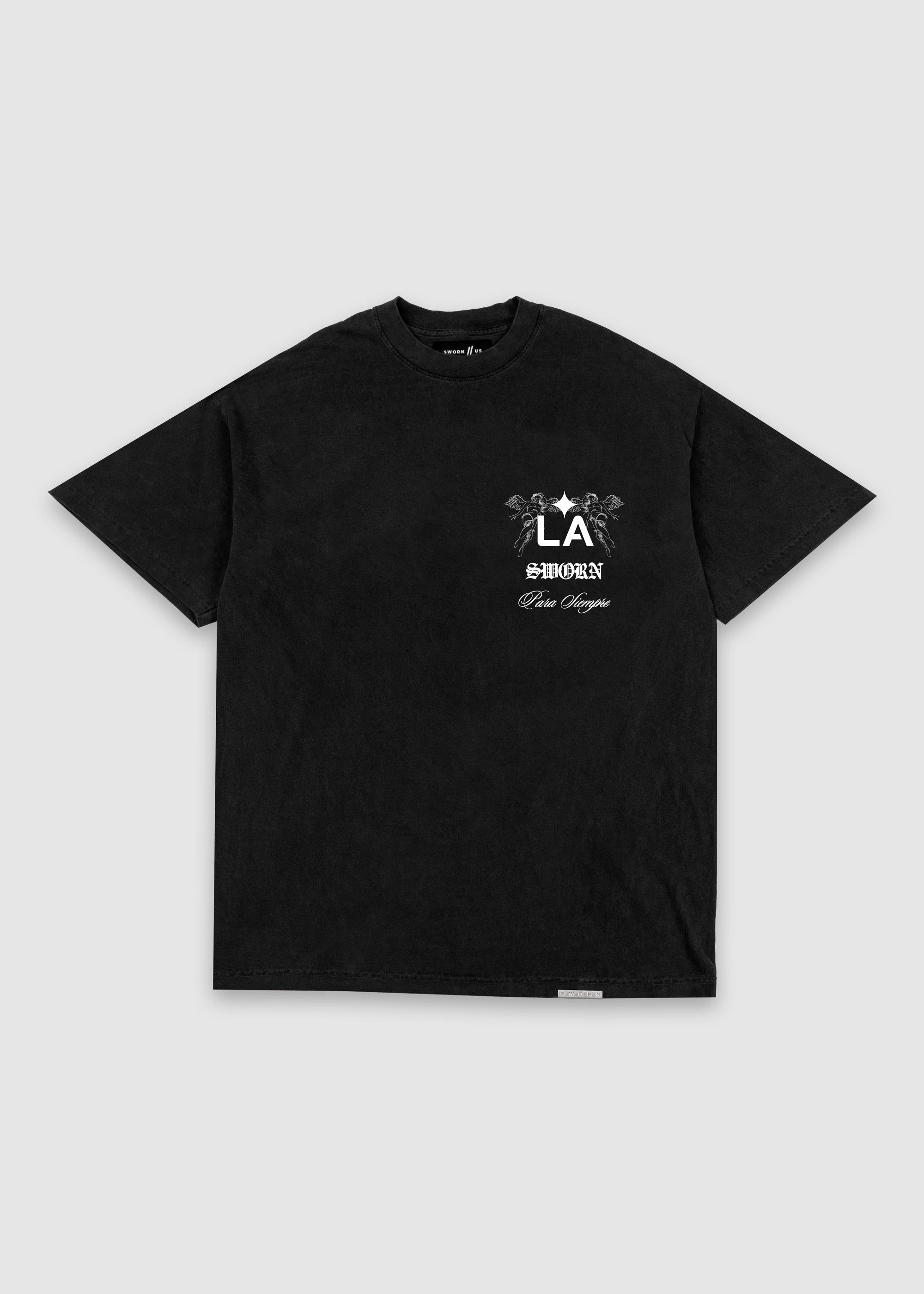 LA Galaxy Shield Tee // Black – Sworn To Us