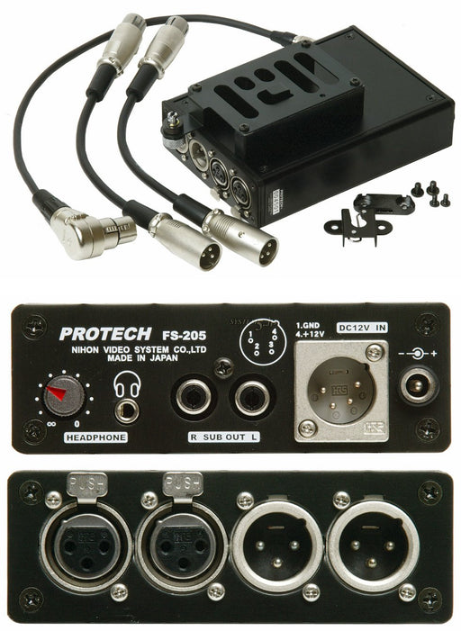 PROTECH FS-205L 2chハイパーリミッター(Vマウントバッテリー駆動