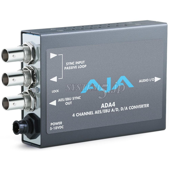 AJA Video Systems ADA4 オーディオA/D、D/Aコンバータ - 業務用撮影