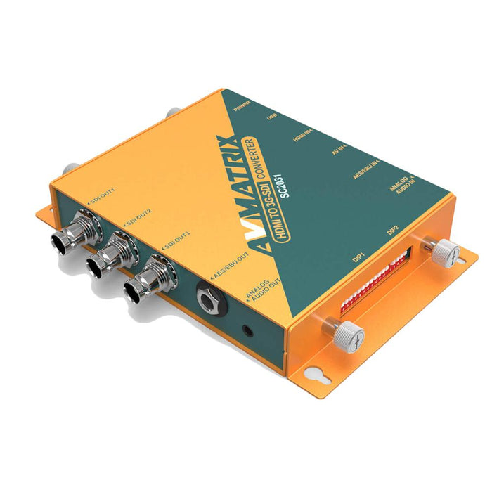 AVMATRIX SC2031 HDMI/ビデオ to 3G-SDI スケーリングコンバーター