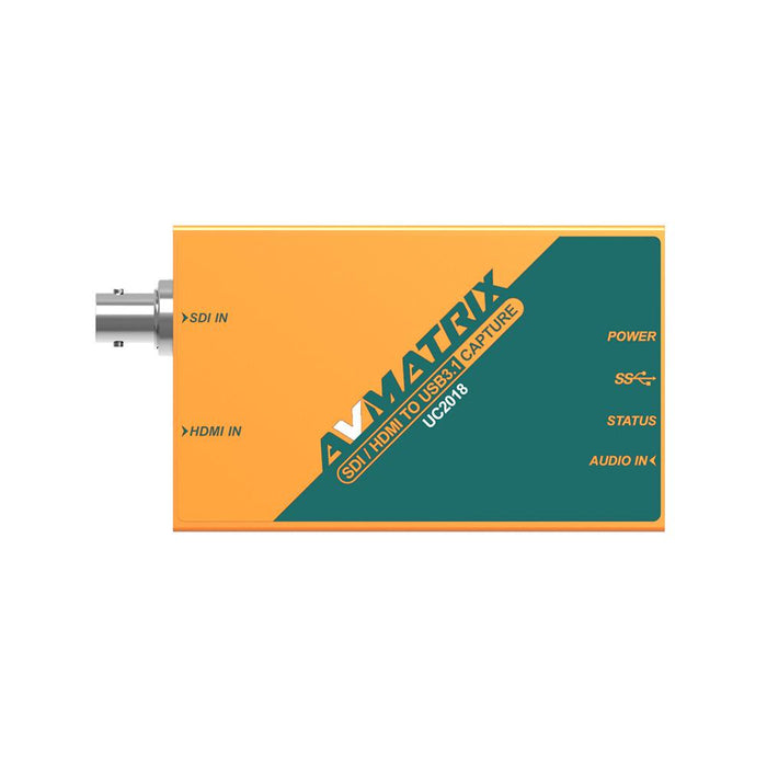 創業祭2026】AVMATRIX UC2018 SDI/HDMI to USBビデオキャプチャー