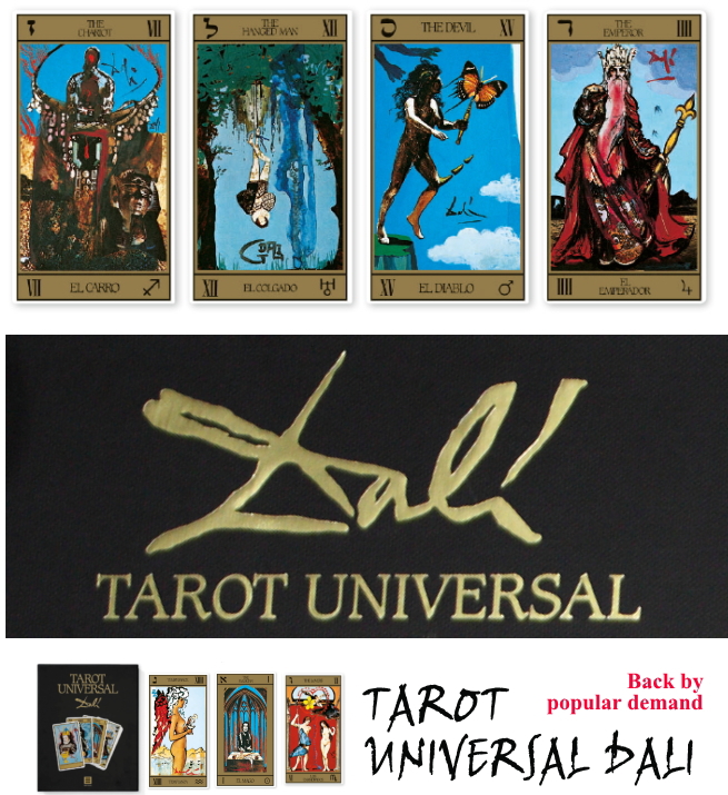 タロットカード ダリ TAROT UNIVERSAL DALI 【Prosperity Mana】