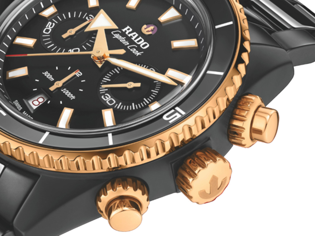 人気のブラックカラー文字盤【300m防水搭載本格派ウオッチに再注目