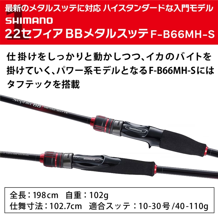 釣得セット シマノ セフィアBB カウンター付リール イカメタル専用