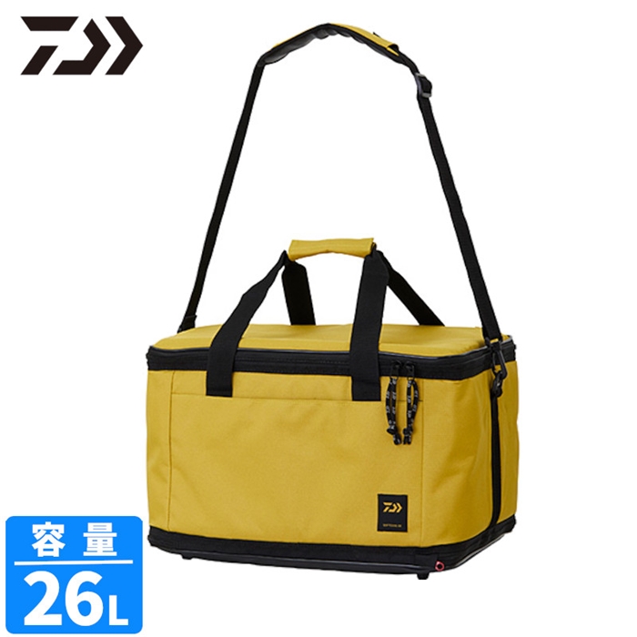ダイワ ソフトクール EX 2600 26L マスタード クーラーボックス - 釣具