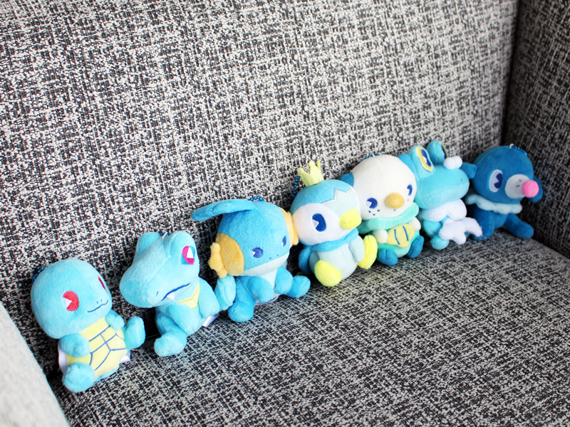 主役はみずポケモンたち♪「おいしいみず」をモチーフにした、爽やかな