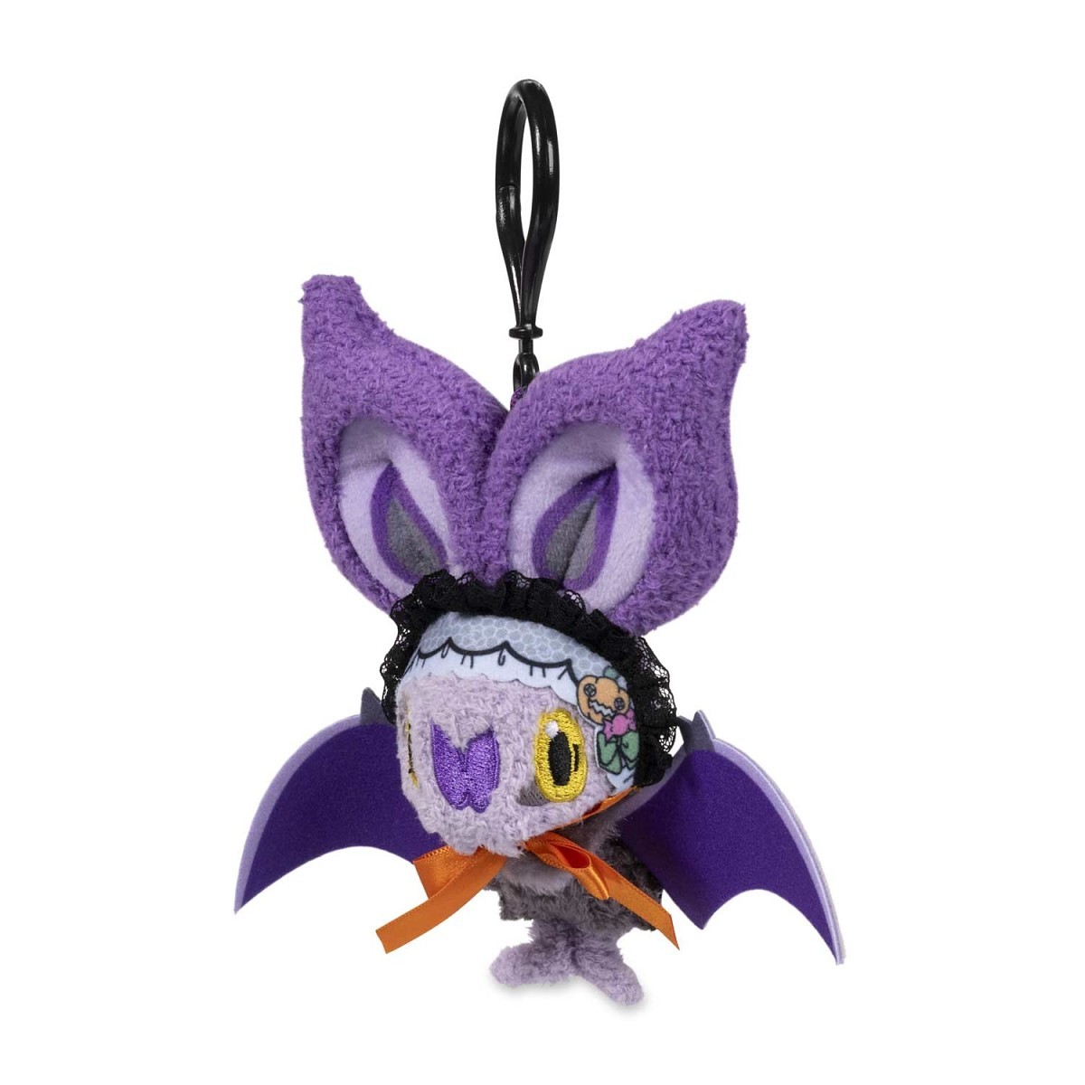 Noibat Halloween Ghost Chateau Poké Plush Key Chain | Pokémon
