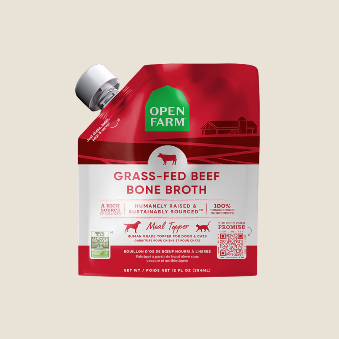 Open Farm Bone Broth - Grass-Fed Beef – Polkadog