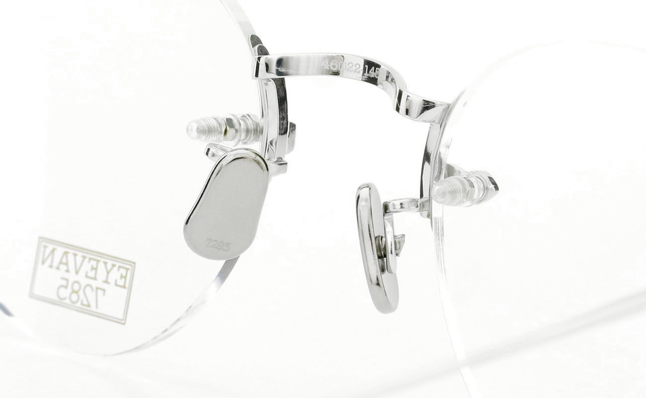 EYEVAN7285 アイヴァン7285 メガネ 140 (46)通販 C.800 SILVER 正規取扱