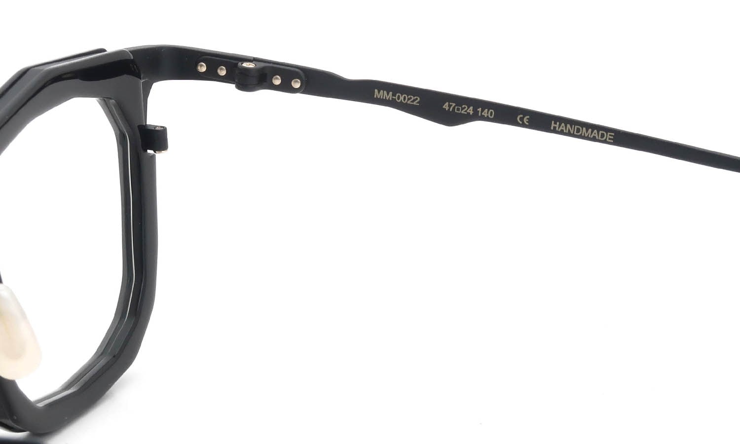 MASAHIROMARUYAMA マサヒロマルヤマ メガネ MM-0022通販 col.2 BLACK