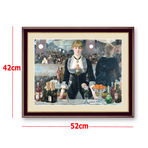 名画の世界 額絵シリーズ「フォリー・ベルジェールのバー」エドゥ