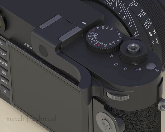 Match Technical Thumbs Up EP-10S Black NEW - For Leica M (Typ 240)