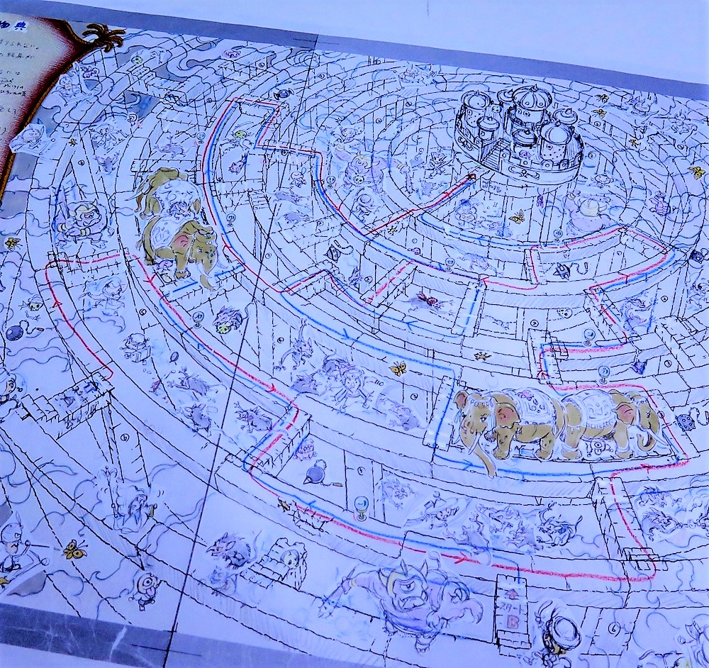 もはや芸術作品！？ 子どもたちに大人気の「大迷路」シリーズは、こう