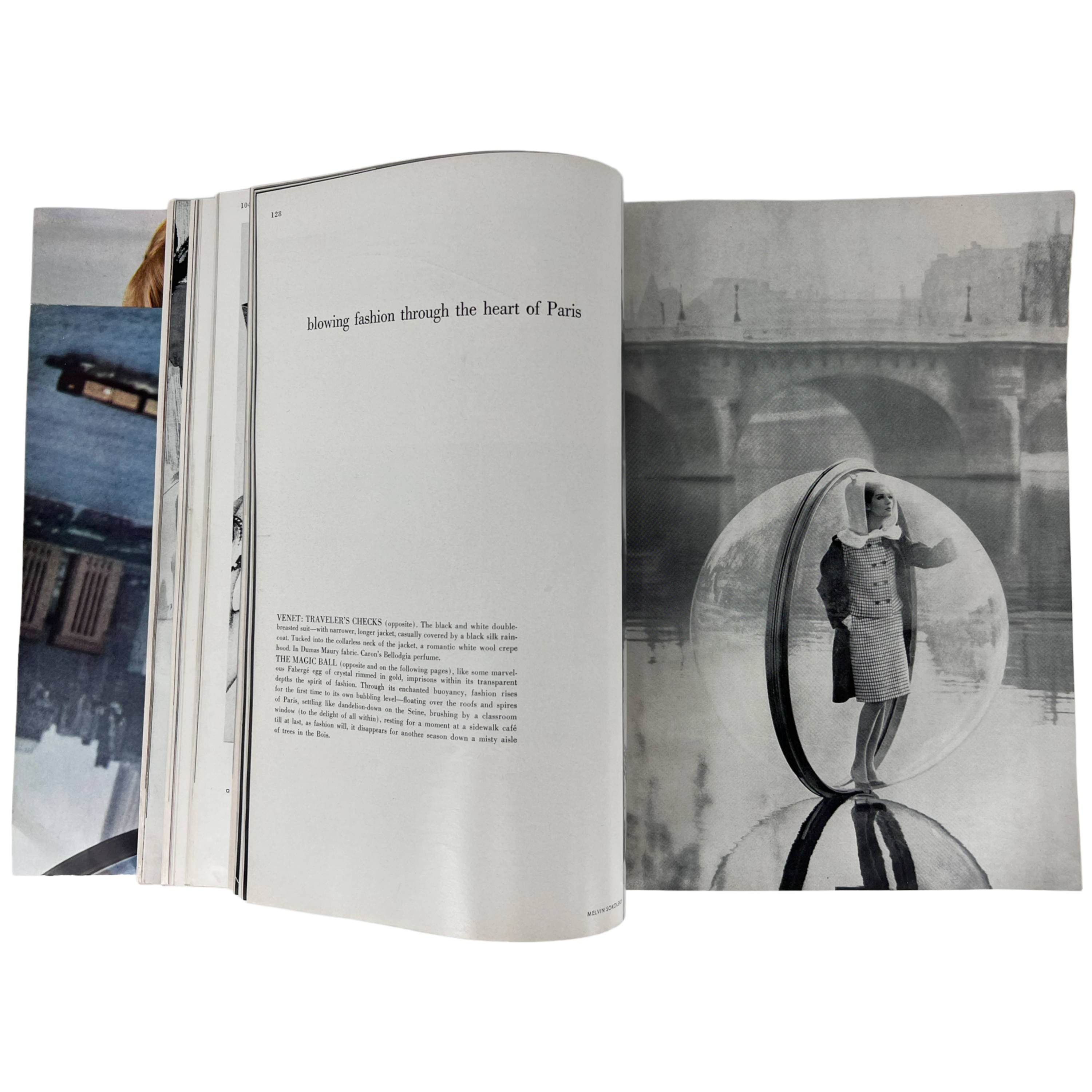 Harper's Bazaar Magazine 1963 Melvin Sokolsky Bubble Photos
