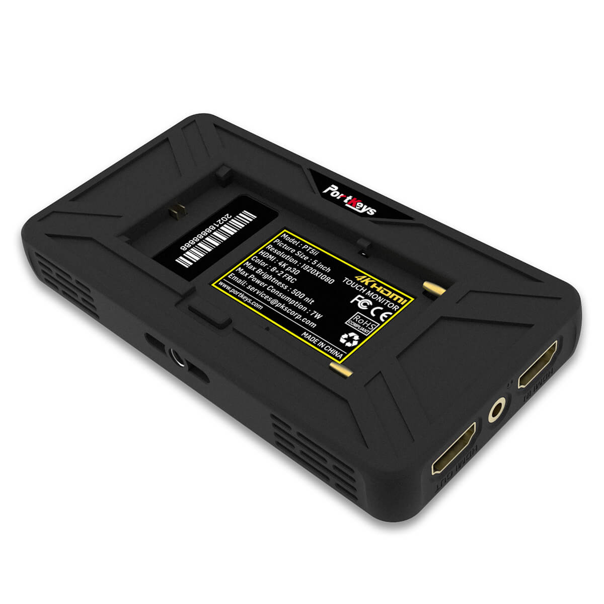 PT5 II 5インチモニター 4K30p HDMIカメラモニター | Portkeys公式サイト