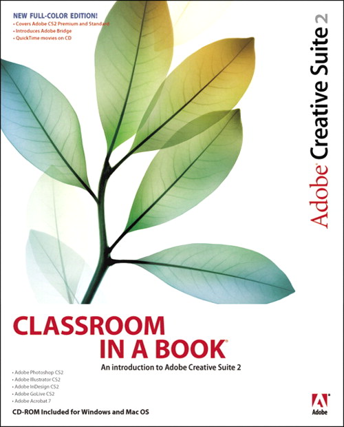 Adobe Creative Suite 2 Classroom in a Book | Peachpit
