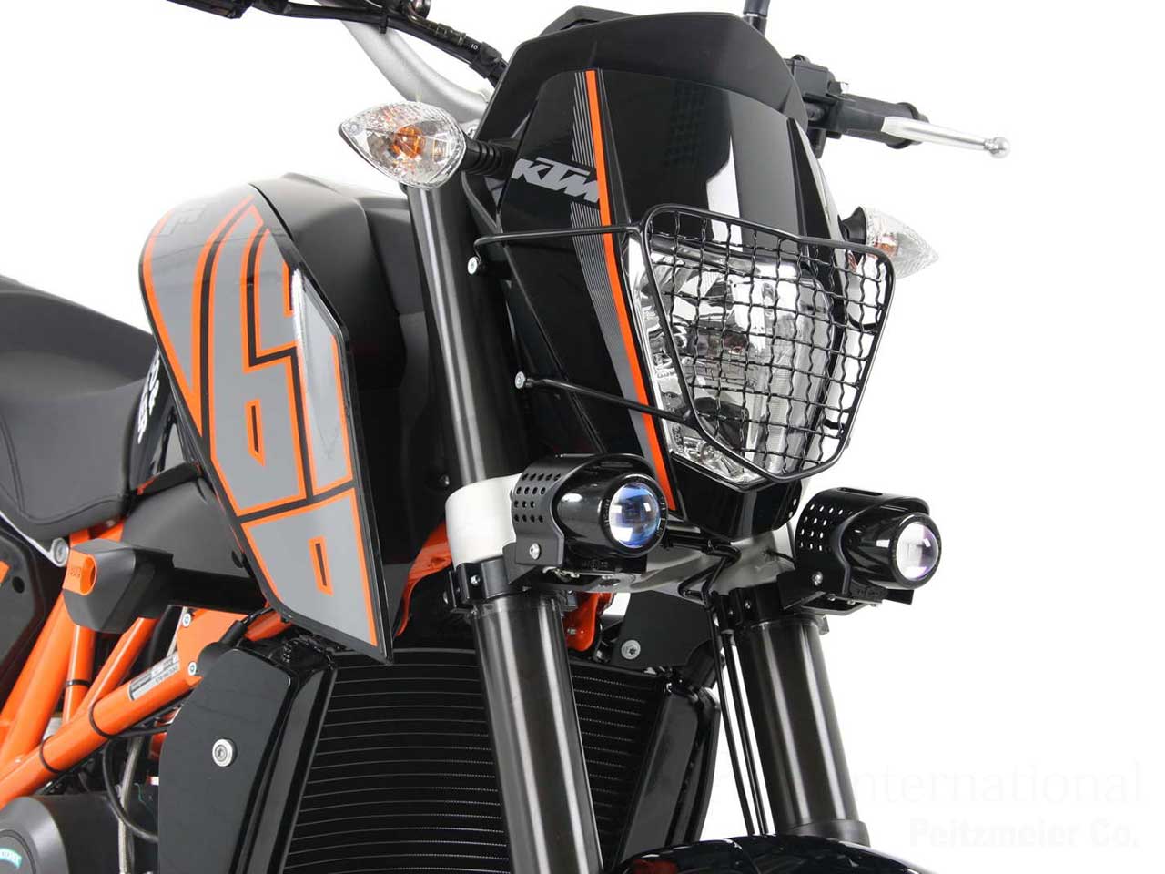 ヘッドライトガード / ヘッドライトグリル KTM用 カスタム パーツ