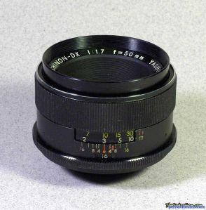 Yashica Auto Yashinon-DX 50mm F1.7 Lens Reviews - Yashica Lenses