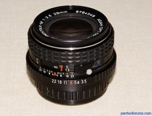 SMC Pentax-M 28mm F3.5 Reviews - M Prime Lenses - Pentax Lens