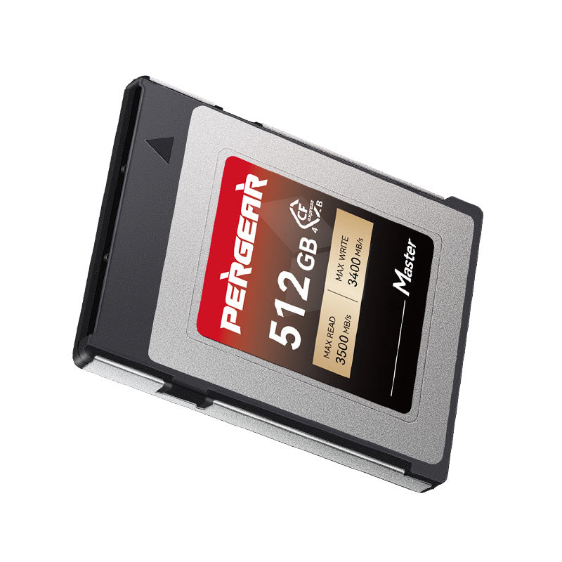 Pergear 512GB CFexpress 4.0 Type B Memory Card– High-Speed Workflow fo