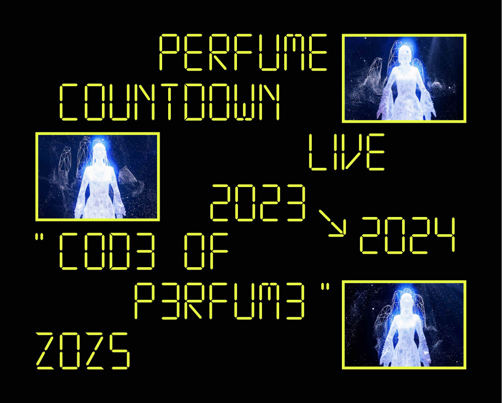 LIVE Blu-ray&DVD「Perfume Countdown Live 2023→2024 “COD3 OF