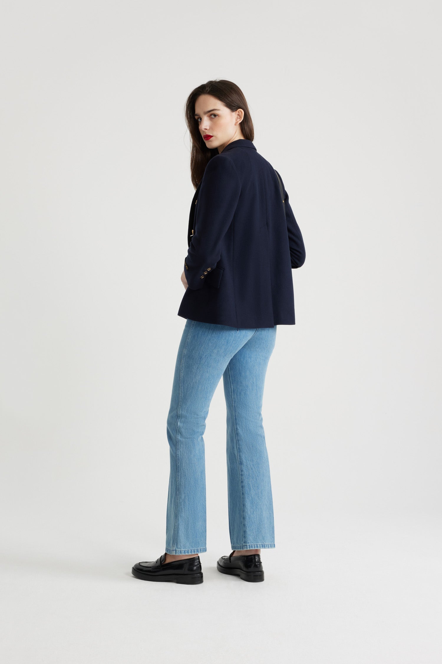 Patou | ダブルブレスト ウール＆カシミヤ ジャケット