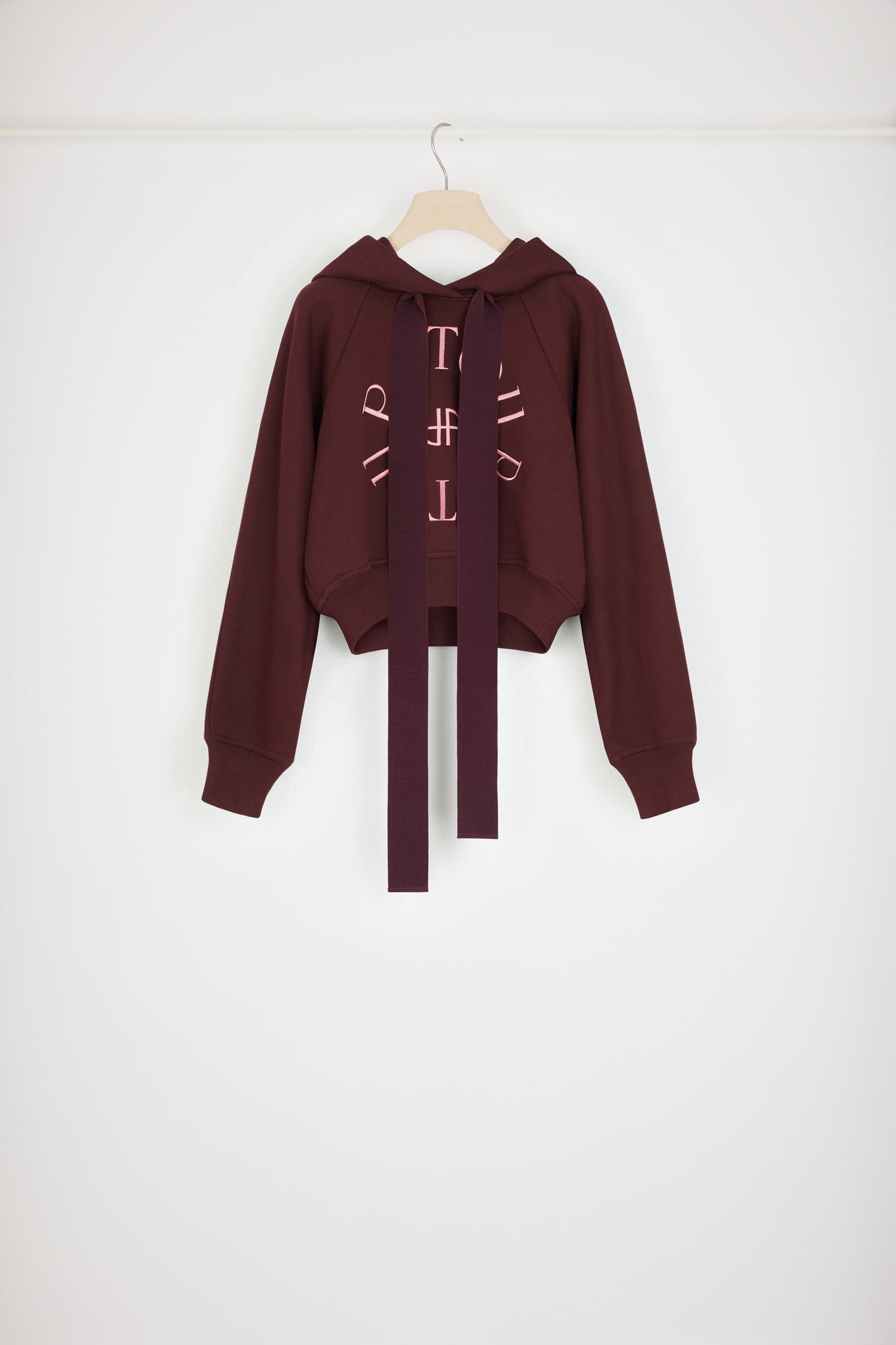 PATOU パトゥ】超美品✨メダイヨン 刺繍ロゴ スウェットシャツS Patou