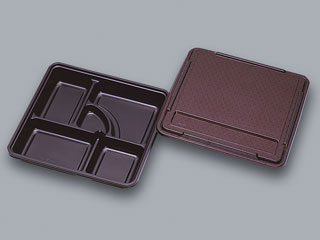 仕出し弁当容器 KP新 KP-150 弥生 共蓋付 福助工業 | テイクアウト容器