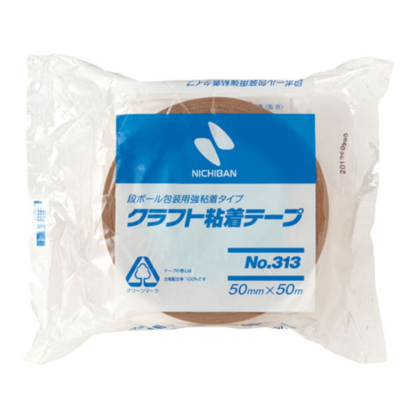 クラフトテープ クラフト粘着テープ No.313 45×50 ニチバン