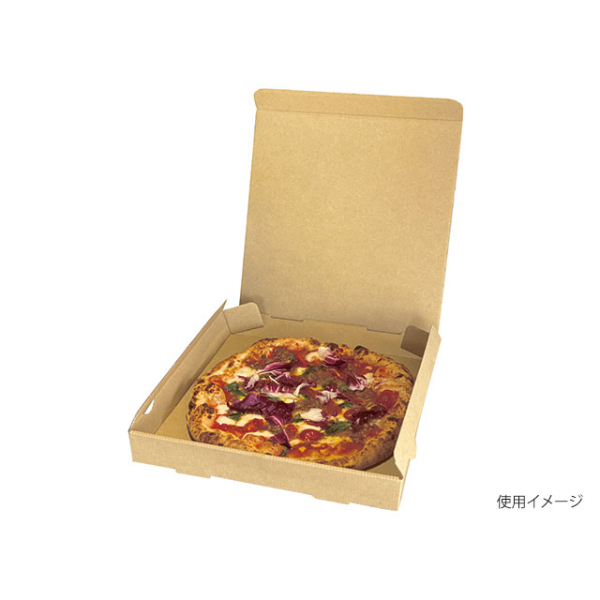 ピザ箱 10-401 PIZZAピザ 290 ヤマニパッケージ | テイクアウト容器の