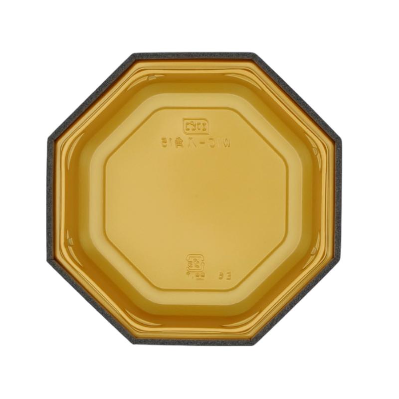 どんぶり容器 WIC-八角15 本体 本陣金 エフピコ | テイクアウト容器の