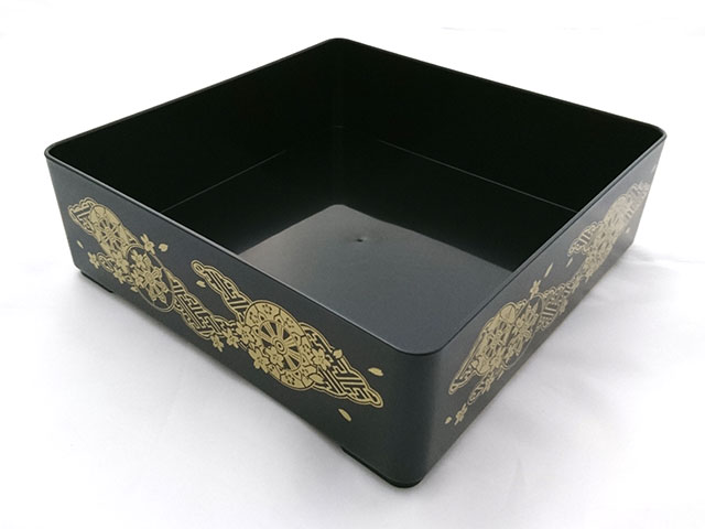 オードブル容器 飛鳥(9寸)本体 御所車 ニシキ | テイクアウト容器の