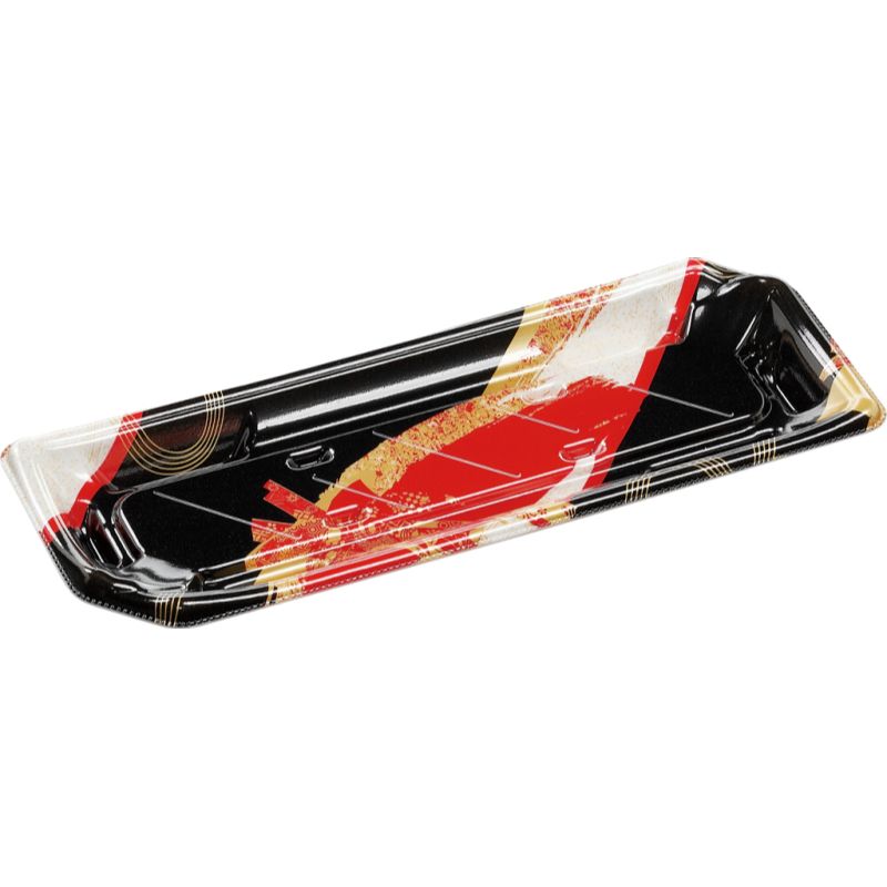 寿司容器 しおり1-4帯おり赤 エフピコ | テイクアウト容器の通販サイト