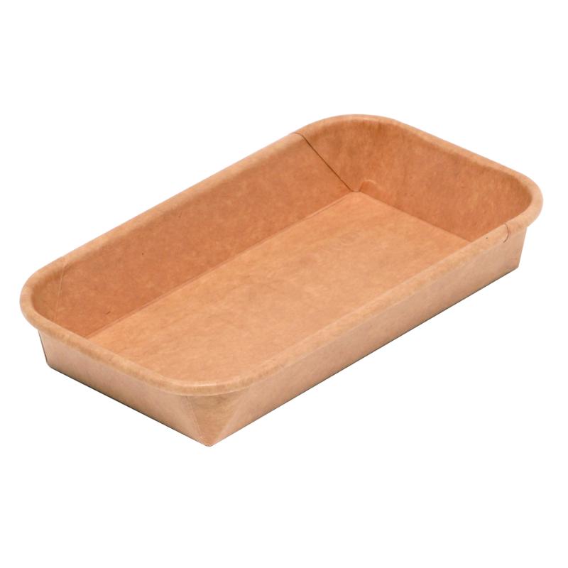 軽食容器 未晒フードトレー 浅型 16-11 シモジマ | テイクアウト容器の