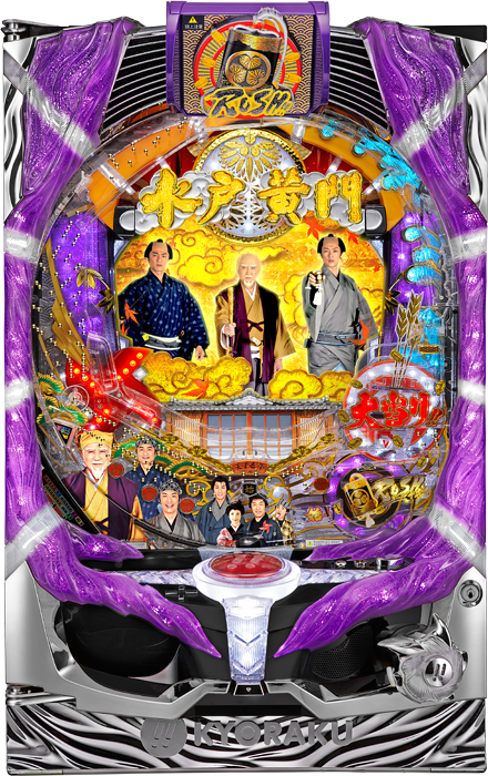 京楽 パチンコ台 実機 CRA羽根ぱちんこ 水戸黄門W4 本体 羽根モノ 京楽