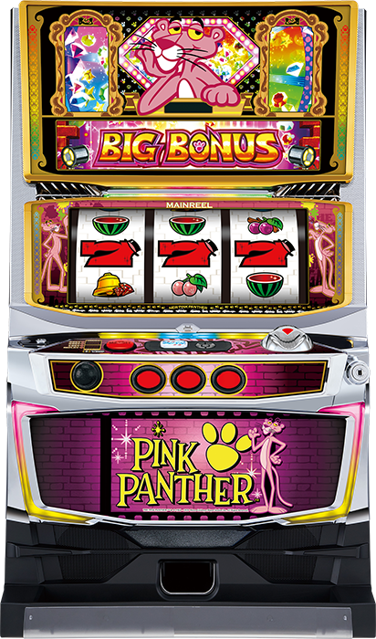 Pink Panther TYPE-A パチスロ 山佐「パチスロ ピンクパンサー」の筺体
